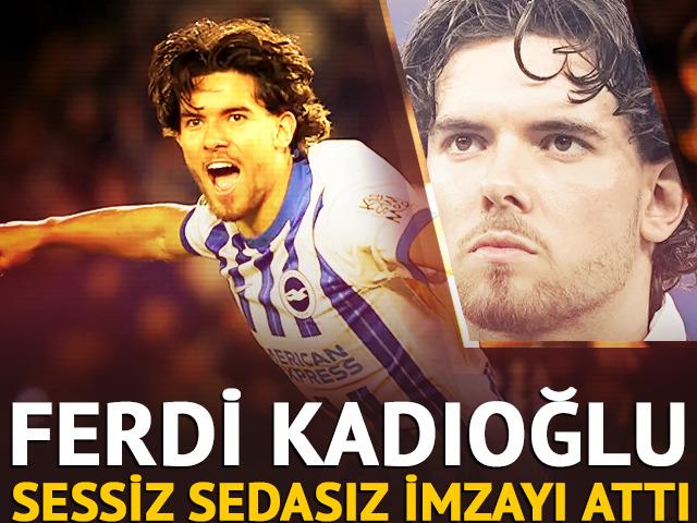 Ferdi Kadıoğlu sessiz sedasız imzayı attı! Hayatının en anlamlı imzası
