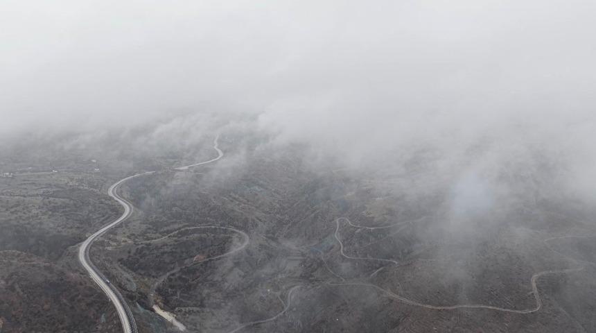 &Ccedil;ankırı&rsquo;da sis etkili oldu
