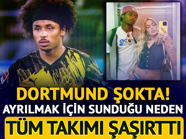 Dortmund'da "Yenge" krizi! Yıldız oyuncu aşkı uğruna gemileri yaktı