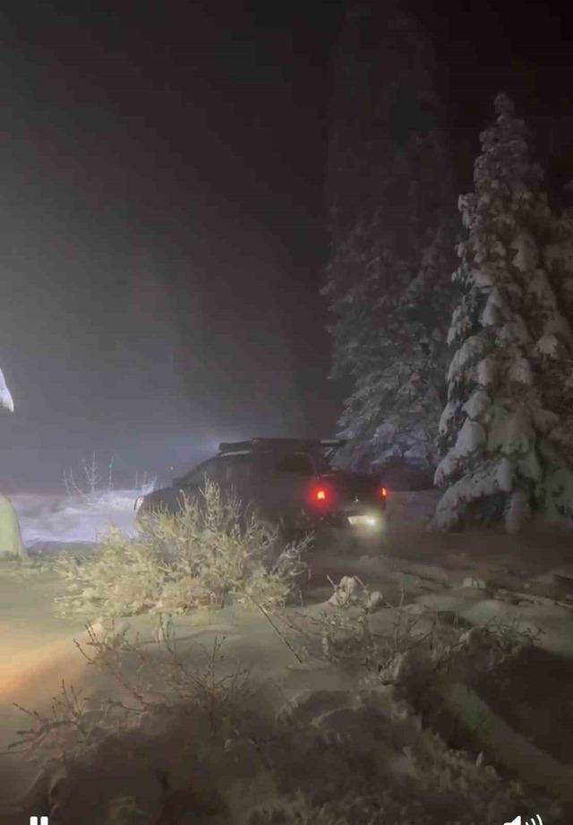 Karabük’ün yüksek kesimlerinde kar kalınlığı 40 santimetreye ulaştı 3