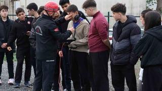 Ümraniye Belediyesi’nden liselerde arama kurtarma eğitimi