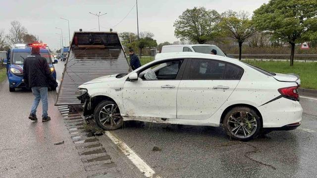 Samsun’da otomobil takla attı: 3 yaralı 1