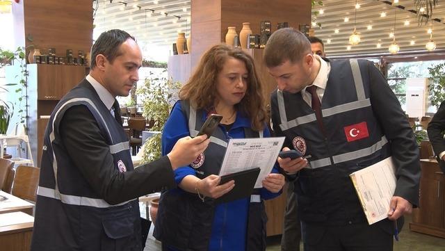 Ticaret Bakanlığı ekipleri kafe ve restoranları denetledi 1