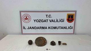 Yozgat’ta tarihi objeler yakalandı