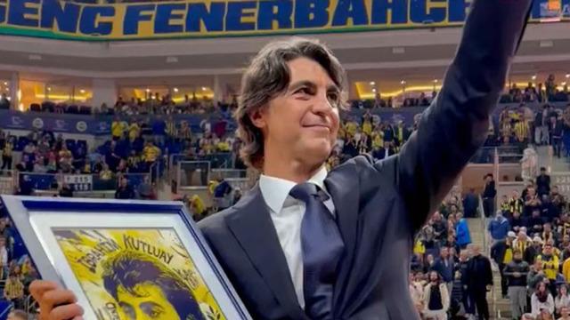 Fenerbahçe, eski milli basketbolcusu İbrahim Kutluay'ı onurlandırdı