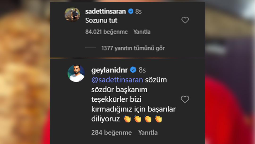 Sadettin Saran o d&ouml;nerciye yanıt verdi, sosyal medya karıştı! Herkes o olayı konuşuyor 3