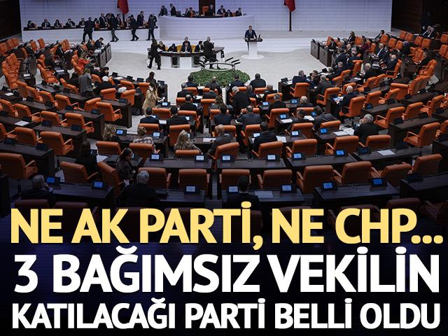 3 bağımsız vekilin İYİ Parti'ye katılması bekleniyor! Tarih belli oldu