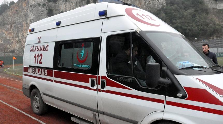 Otomobilde doğan Yama&ccedil; bebek, ambulans helikopterle Konya'ya sevk edildi