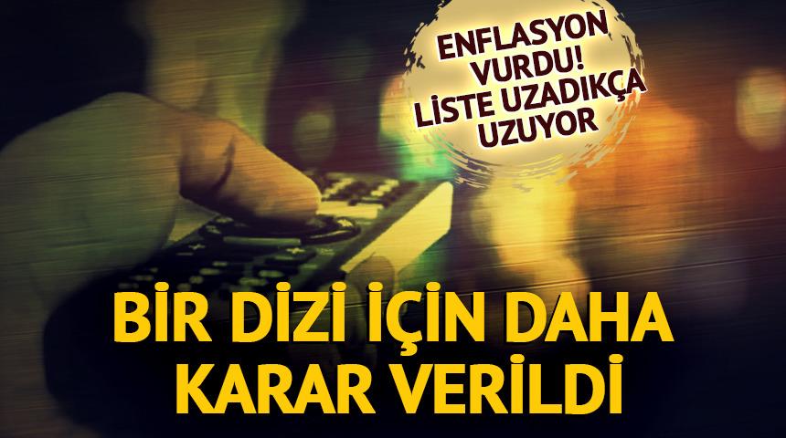 Liste uzadık&ccedil;a uzuyor... Bir dizi daha başlamadan ertelendi!