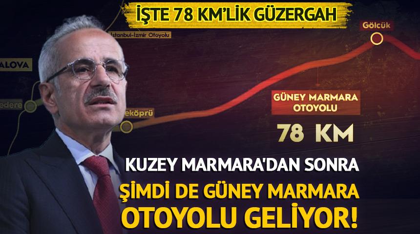 Yeni otoyol geliyor! Uraloğlu: 8 t&uuml;nel, 9 viyad&uuml;k, 51 k&ouml;pr&uuml; olacak