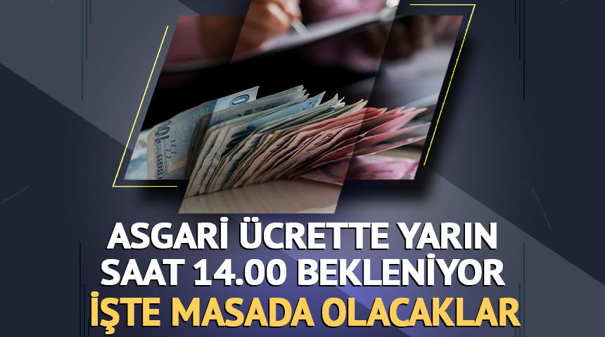 Asgari &uuml;crette g&ouml;zler yarına &ccedil;evrildi: İşte toplantıda masada olacaklar