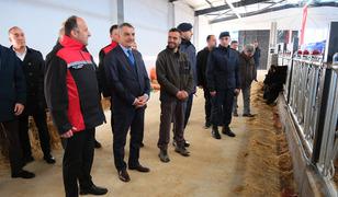 Yozgat'ta devlet desteğinden yararlanan &uuml;reticiye 26 damızlık gebe d&uuml;ve verildi