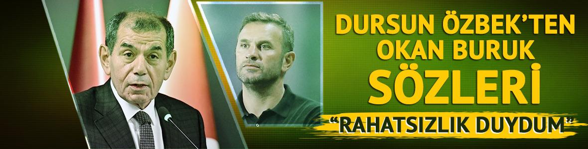 Dursun &Ouml;zbek'ten Okan Buruk s&ouml;zleri! "Rahatsızlık duydum"