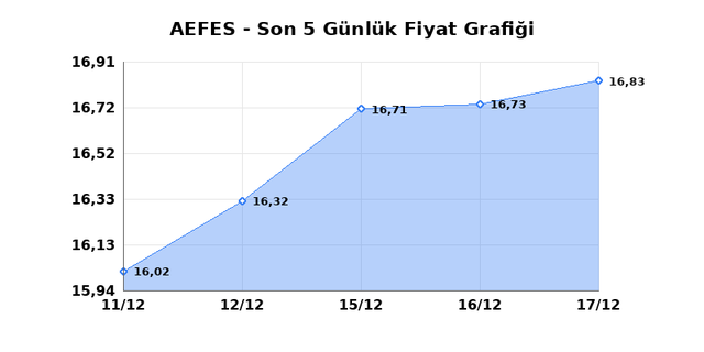 ANADOLU EFES (AEFES) 18 Aralık Perşembe 2025 G&uuml;nl&uuml;k Teknik Analiz 1