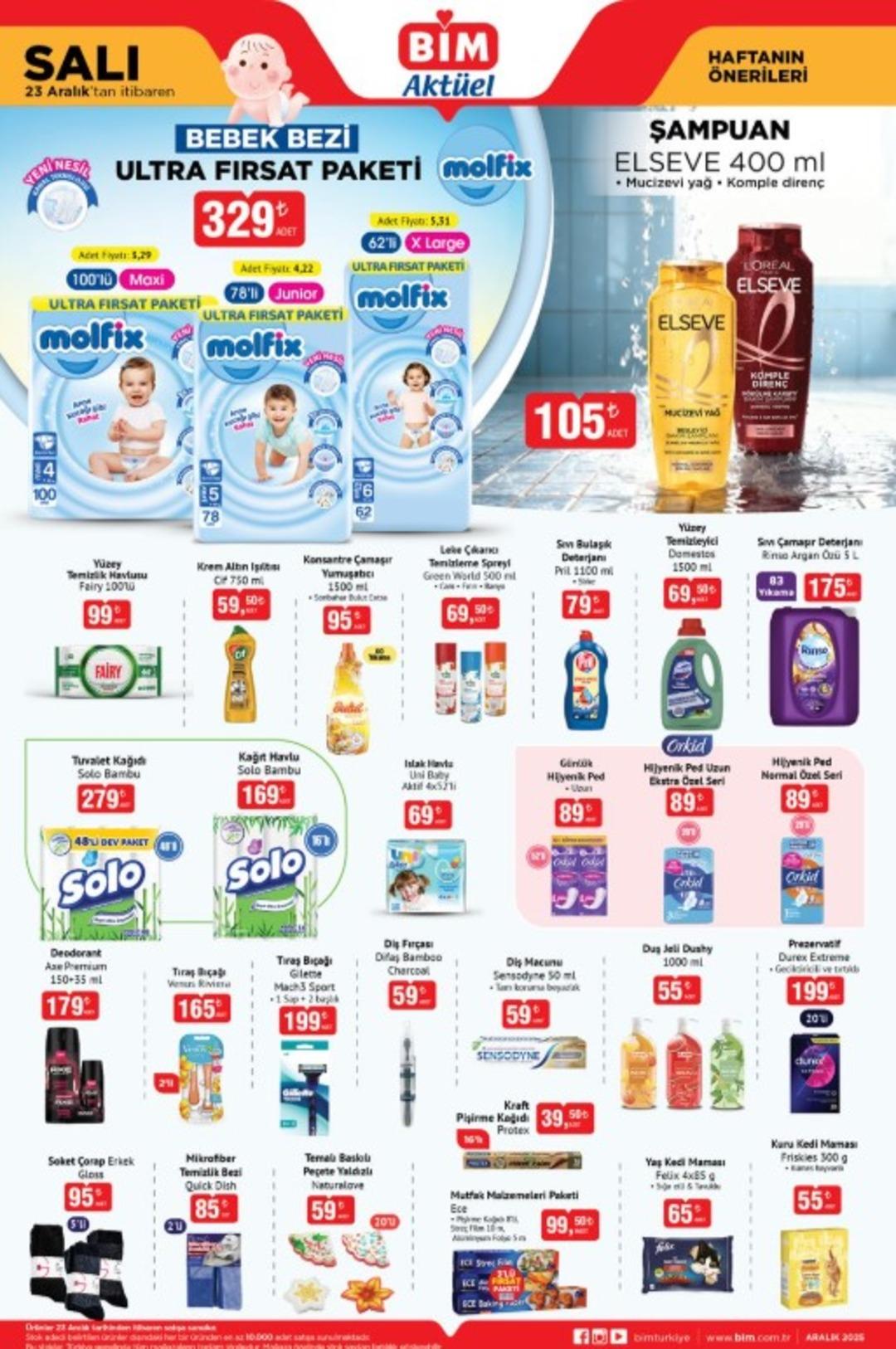 23 Aralık 2025 BİM Aktüel Haftanın Önerileri kataloğu yayında! 3