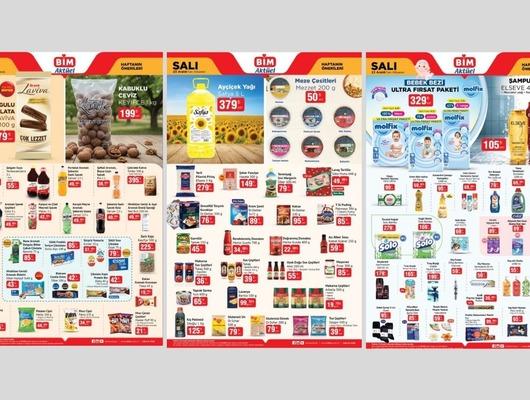 BİM'e gıdadan kişisel bakıma bir&ccedil;ok &uuml;r&uuml;n geliyor!