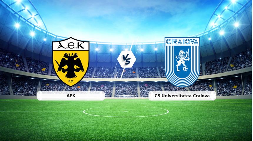 CANLI | AEK - CS Universitatea Craiova ma&ccedil; anlatımı! Ma&ccedil; ne zaman? Saat ka&ccedil;ta ve hangi kanalda? - 18 Aralık 2025