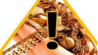 Sahte altın alarmı