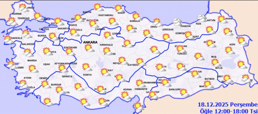 Hava sıcaklığı y&uuml;kseliyor: Hafta sonu sağanak yağış kapıda!  4