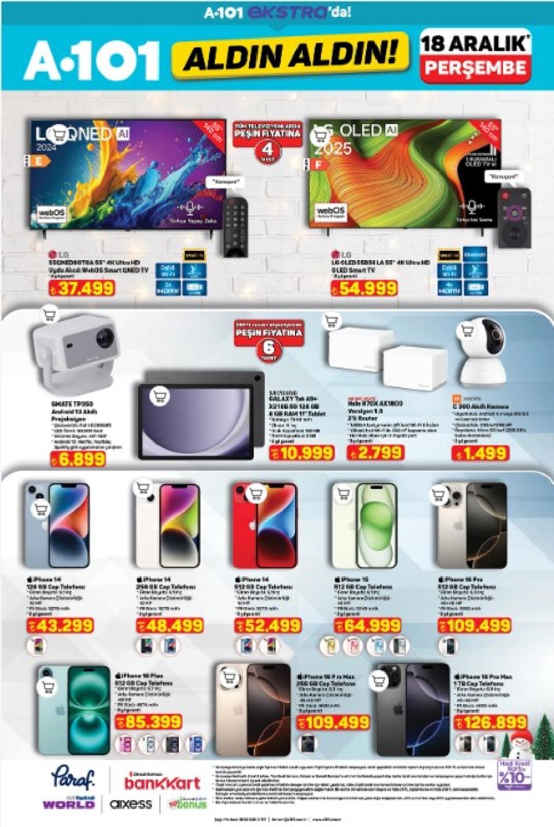 A101 e Columbia mont çeşitleri geliyor! 18 Aralık 2025 A101 katalog yayınlandı 12