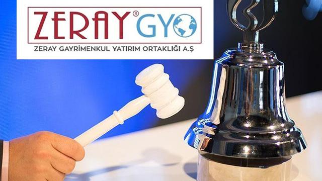 Borsa İstanbul'da bug&uuml;n gong Zeray GYO i&ccedil;in &ccedil;aldı! Rekor talep yaşandı