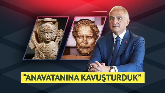 Boubon İmparatoru Anadolu'ya geri döndü: Kaçırılan tarihi eserler yeniden Türkiye'de! 