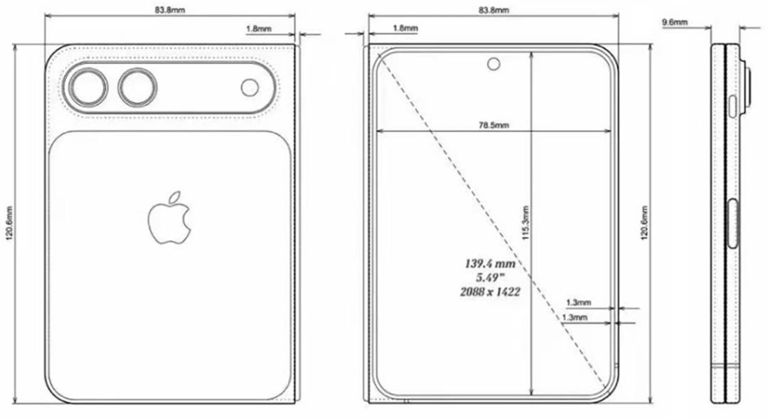 Apple ezber bozuyor: iPhone Fold un "ilgin&ccedil;" tasarımı sızdı! Bildiğiniz t&uuml;m iPhone ları unutun 1