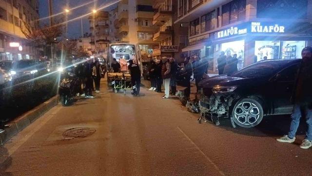 Kaza yaptığı motosikletini yaptıramadan tekrar kaza yaptı, yerde yaralı halde derdini anlattı 3