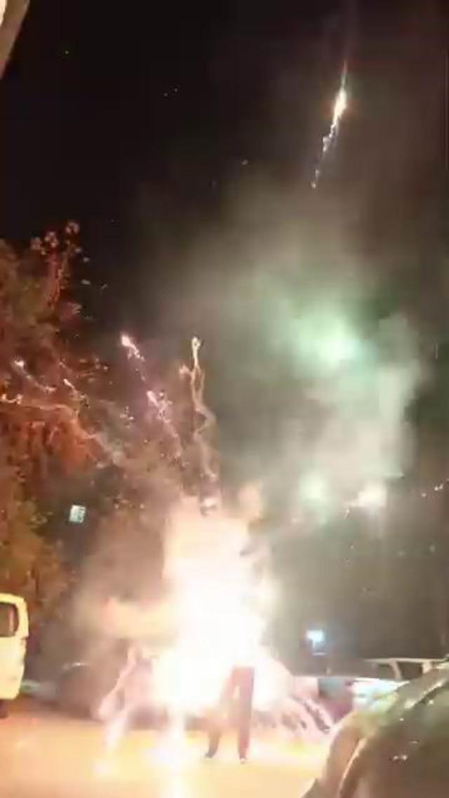 Patlattığı havai fişekler sonu oluyordu 1