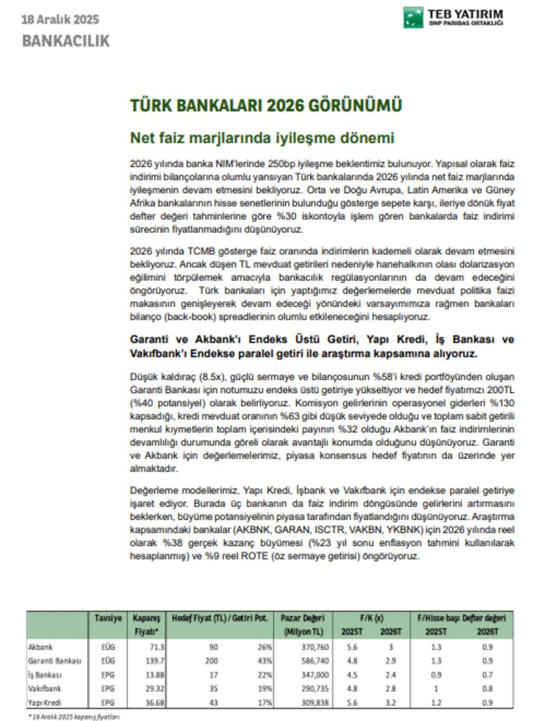 Parasını 2026 ya hazırlayanlar dikkat: İşte Endeks üstü getiri beklenen o hisseler 1
