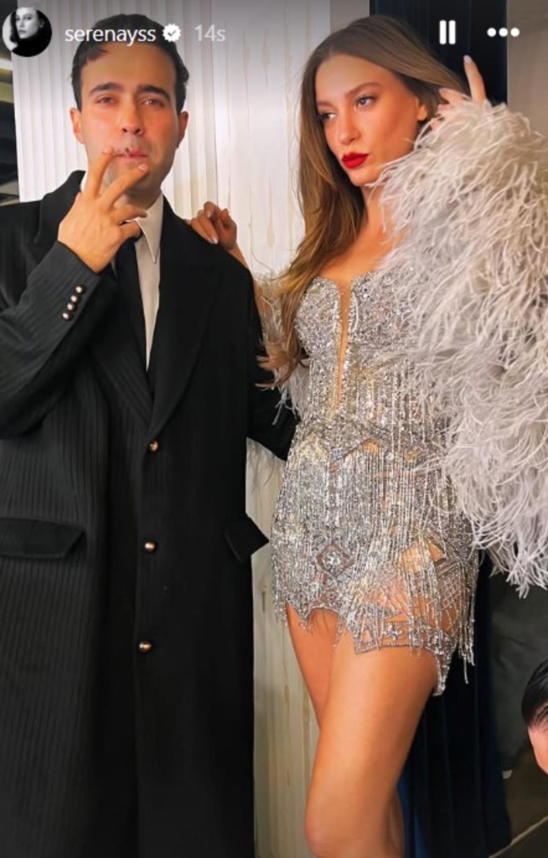 Mert Demir aşka geldi! Serenay Sarıkaya peş peşe paylaştı 1