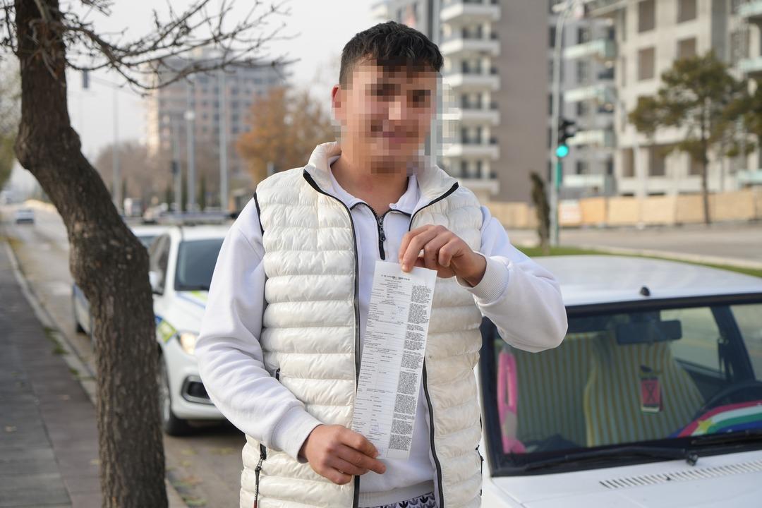 Polisten kaçarken drona yakalandı: Ceza makbuzuyla hatıra fotoğrafı çekildi! "Gafil avlandım" 4