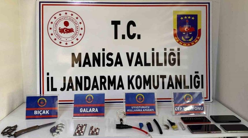 Salihli&rsquo;de ikamete uyuşturucu operasyonu