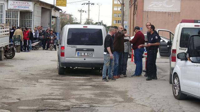 Edremit'teki sanayi sitesinde silahlı kavga: 3 yaralı