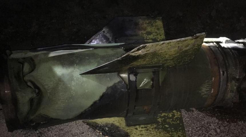 Hatay'ın Yayladağı ilçesine füze düştü