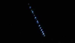 Elon Musk&rsquo;ın &lsquo;Starlink uydu zinciri&rsquo; Erzincan semalarında g&ouml;r&uuml;ld&uuml;