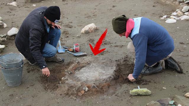 Amasya'da keşfedildi: 2 bin 600 yıllık! Gövdesi zeminin altına yerleştirilmiş