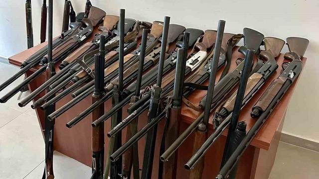 Bayburt’ta 25 av tüfeği ihale usulüyle satıldı
