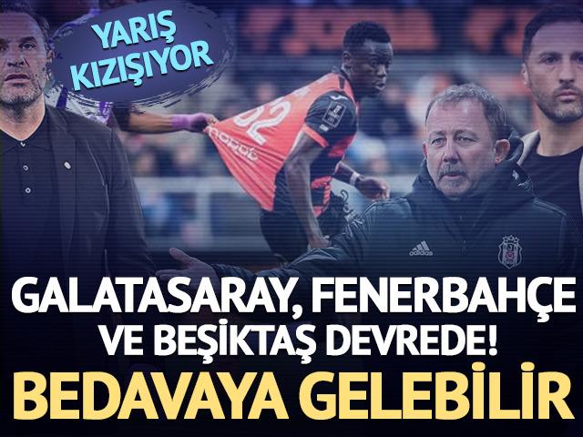 Galatasaray, Fenerbah&ccedil;e ve Beşiktaş o isim i&ccedil;in devrede! Bedavaya gelebilir