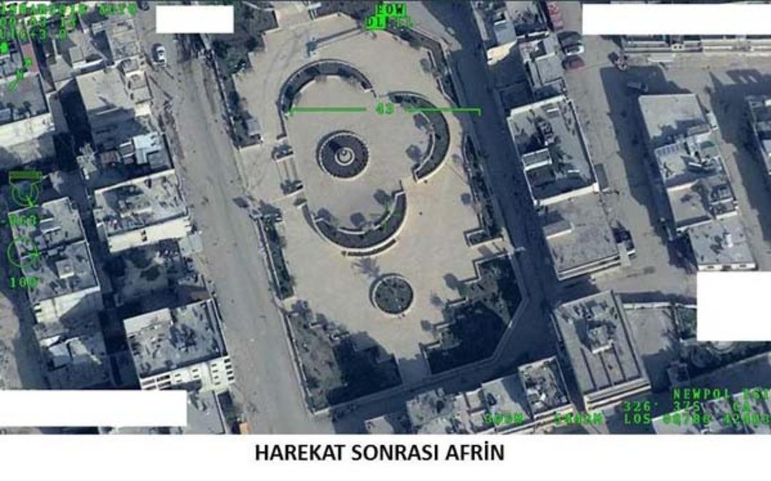 TSK'dan ders gibi Afrin paylaşımı 