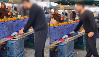 Pazarcının bulduğu hile şaşkına &ccedil;evirdi! Vatandaşı b&ouml;yle kandırdı