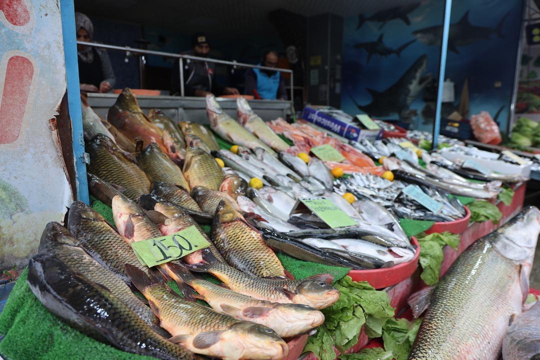 Havaların soğumasıyla birlikte balığa olan rağbet arttı! 2