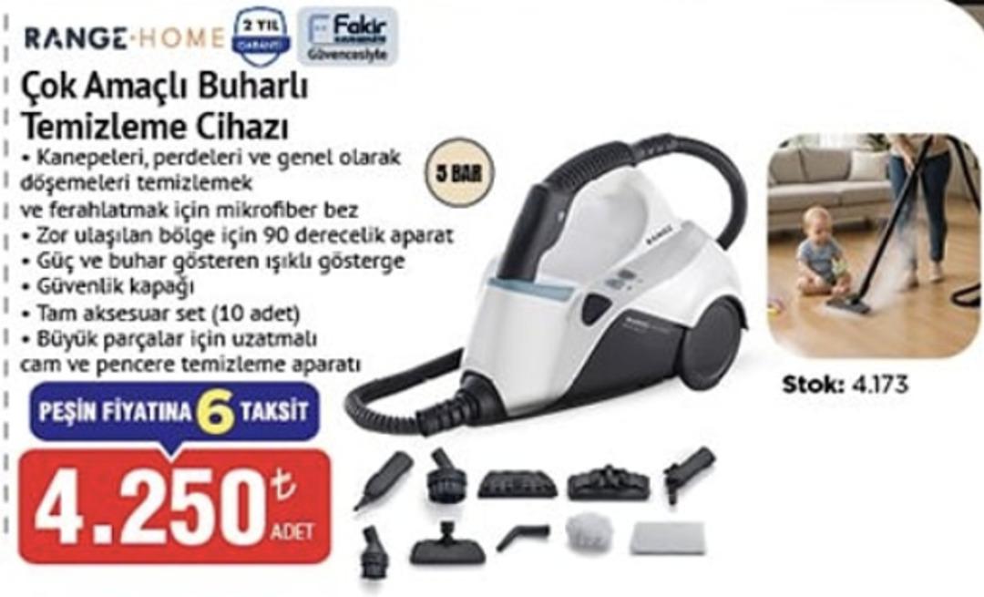 Kimyasal Bitti, Buhar Geldi! BİM Kataloğundaki Bu Cihazla Tanışmadan Temizlik Yapmayın 1