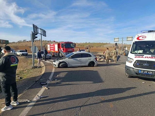 Mazıdağı&rsquo;nda feci kaza: Genel cerrahi uzmanı ağır yaralandı 1