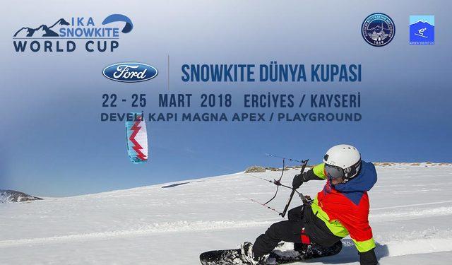 Erciyes, Snowkite Dünya Kupası'na ev sahipliği yapacak