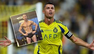 Cristiano Ronaldo yıllara meydan okuyor! İ&ccedil; &ccedil;amaşırıyla poz verdi, fit g&ouml;r&uuml;nt&uuml;s&uuml; g&uuml;ndem oldu
