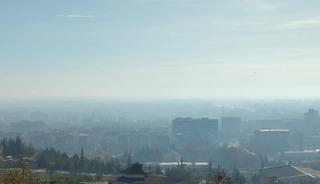 Edirne merkezde hava kirliliği &ccedil;ıplak g&ouml;zle g&ouml;r&uuml;ld&uuml;