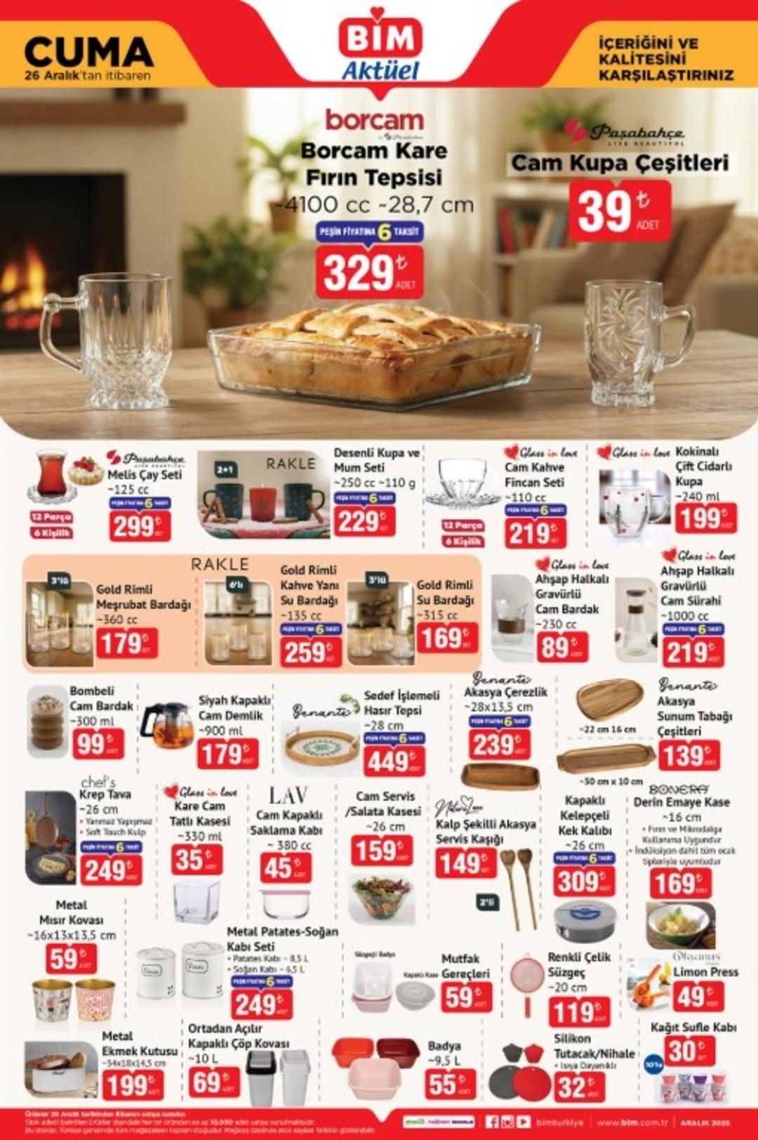 BİM e halı koltuk yıkama makinesi geliyor! 26 Aralık 2025 BİM katalog yayınlandı! 2