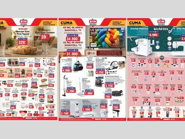 BİM'e halı koltuk yıkama makinesi geliyor! 26 Aralık 2025 BİM katalog yayınlandı!