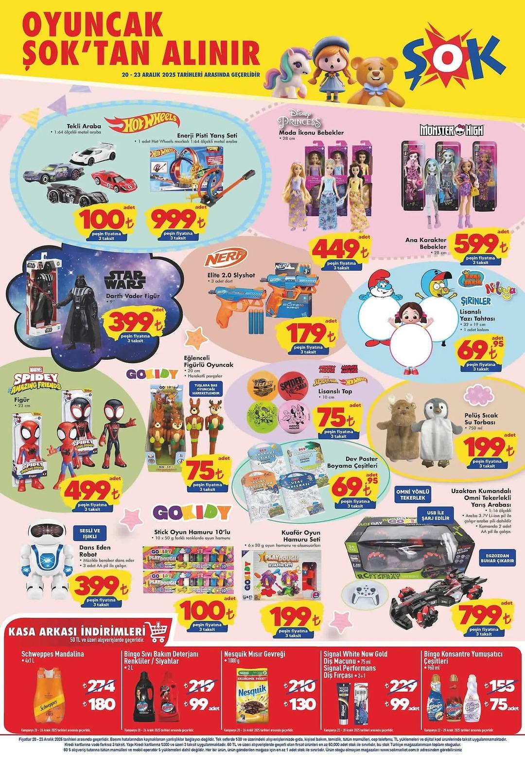 20 Aralık 2025 ŞOK Aktüel ürünler kataloğu yayınlandı! 2
